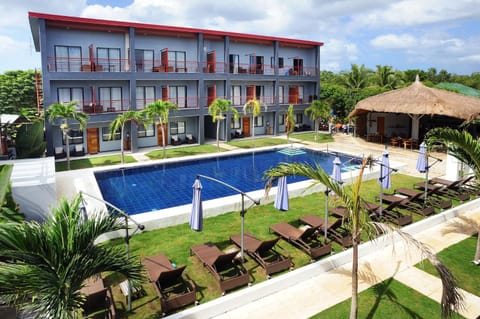 Property building, Pool view, Swimming pool
