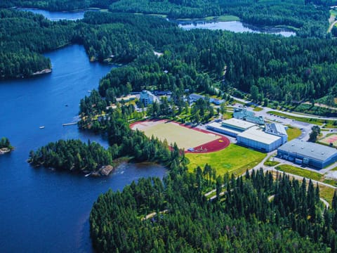 Natural landscape, Bird's eye view, Lake view