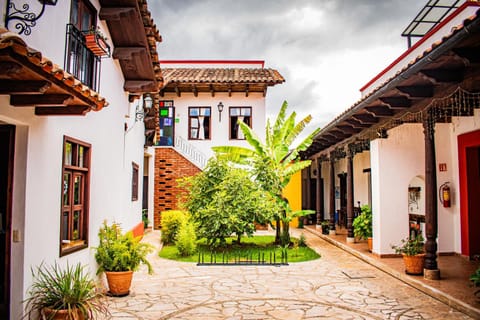 Property building, Garden view
