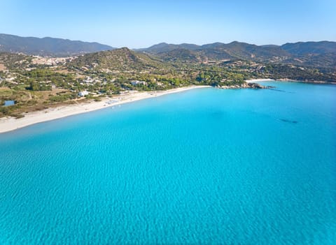 Natural landscape, Bird's eye view, Beach, Sea view, sunbed, sunbed
