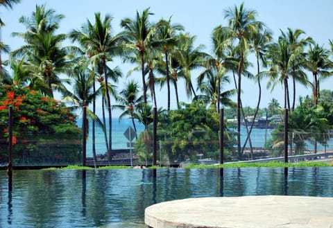Pool view, Sea view, Swimming pool