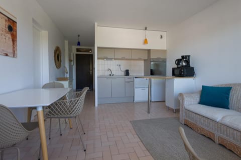 Living room, kitchen