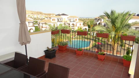 Balcony/Terrace, Photo of the whole room, Mountain view, Pool view, Sea view