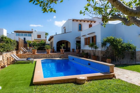Property building, Living room, Swimming pool