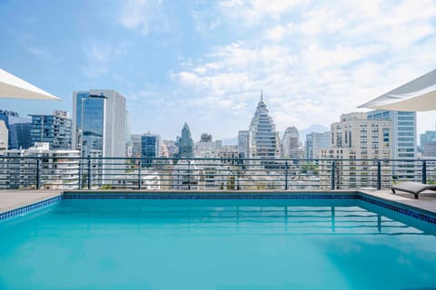 Bird's eye view, Swimming pool