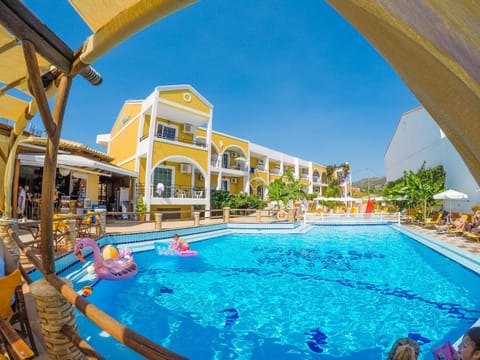 Property building, Swimming pool, Swimming pool, children