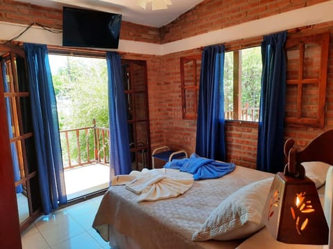 Bed, Balcony/Terrace, Photo of the whole room, Bedroom, heating, towels