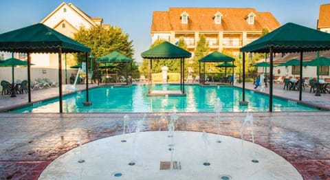 Property building, Pool view, Swimming pool