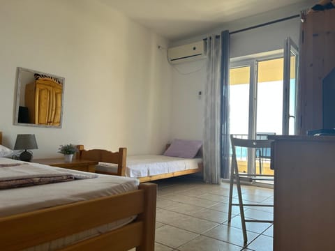 Bed, View (from property/room), Living room, Bedroom