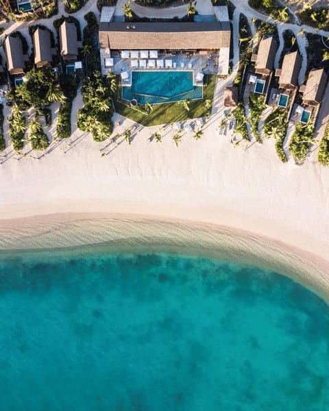 Bird's eye view, Beach, On site, Pool view, Swimming pool