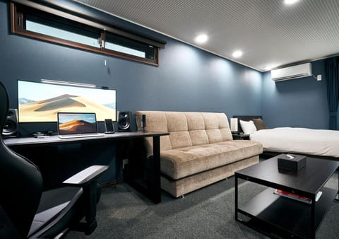 Bed, Game Room, Living room, Photo of the whole room, Bedroom