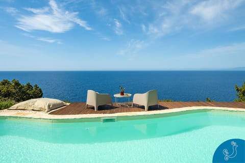 Day, Natural landscape, Pool view, Sea view, Swimming pool