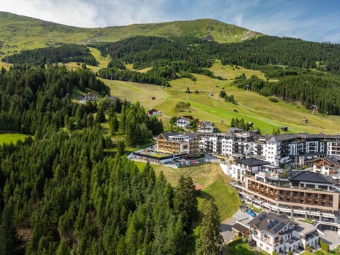 Property building, Natural landscape, Bird's eye view, Summer