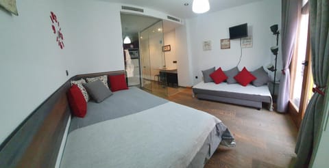 Living room, Bedroom