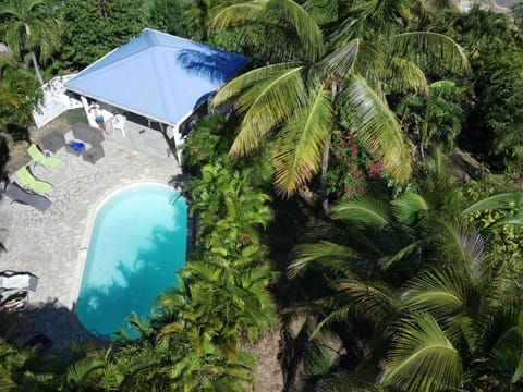 Bird's eye view, Pool view