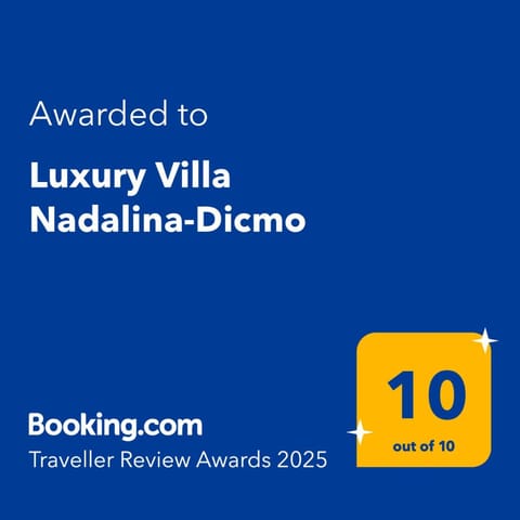 Luxury Villa Nadalina-Dicmo Villa in Split-Dalmatia County