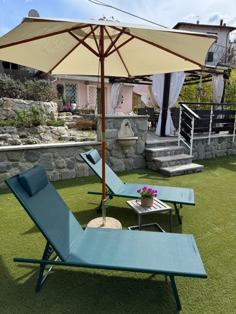 Spring, Day, Garden, Garden view, sunbed