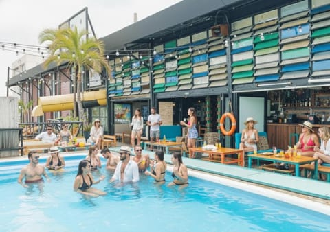 Day, People, Balcony/Terrace, Evening entertainment, Swimming pool, group of guests