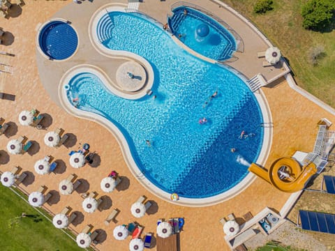 Bird's eye view, Swimming pool