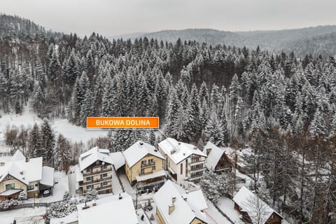 Property building, Day, Winter