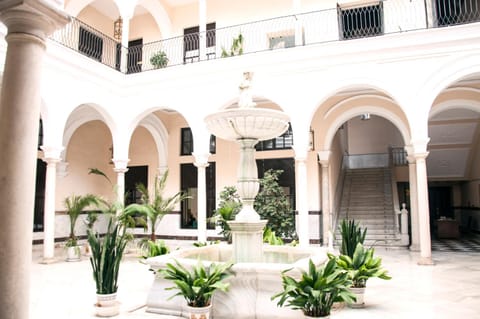 Facade/entrance, Inner courtyard view