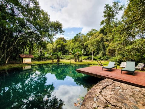 Spring, Day, Garden, Lake view, Pool view, Swimming pool