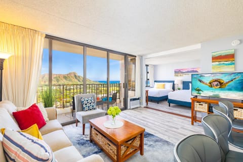 Balcony/Terrace, Living room, Sea view