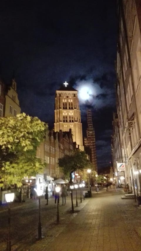 Night, City view, Location