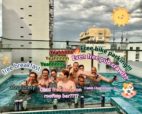 Property building, Swimming pool
