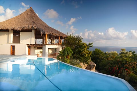 Property building, Day, Pool view, Sea view, Swimming pool