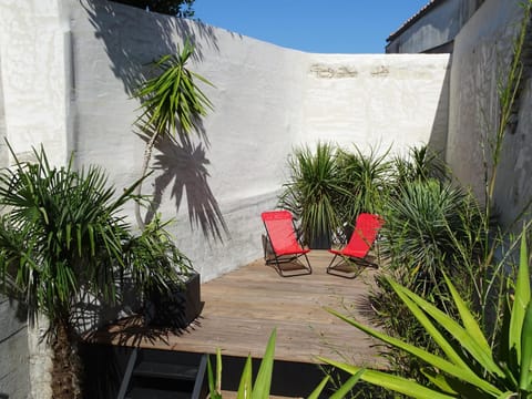 Property building, Patio