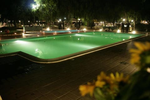 Night, Swimming pool