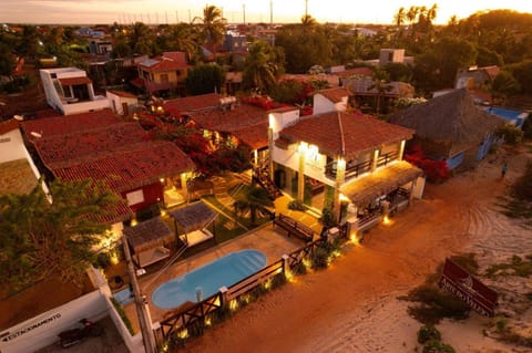 Property building, Sunset
