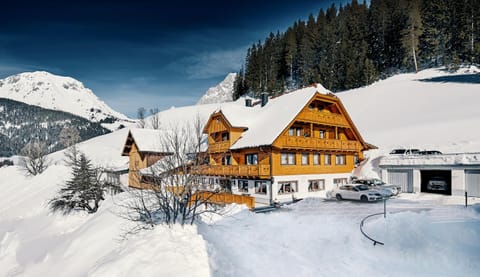 Property building, Facade/entrance, Off site, Day, Bird's eye view, Winter, View (from property/room), On site, Landmark view, Mountain view, Time of day, Location