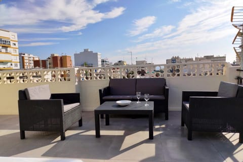 Solarium, Balcony/Terrace, Balcony/Terrace, City view, Sea view