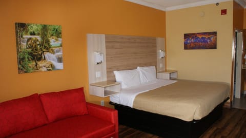 Bed, Photo of the whole room, Seating area, Bedroom