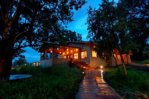 Night, View (from property/room), Garden view