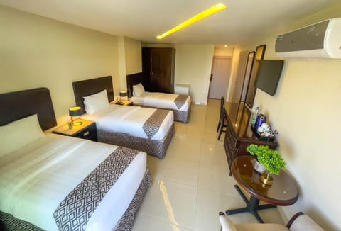 Bed, TV and multimedia, Living room, air conditioner