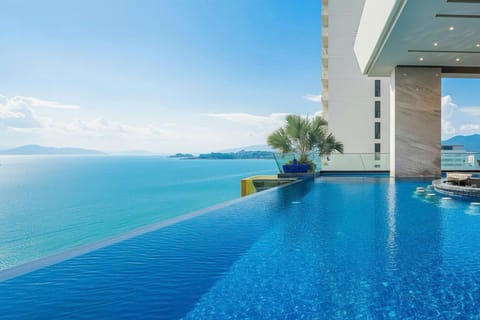 Day, Pool view, Sea view, Swimming pool
