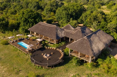 Bird's eye view, Lounge or bar, Swimming pool