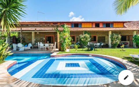 Property building, Patio, Day, Garden, Garden view, Pool view, Swimming pool, sunbed