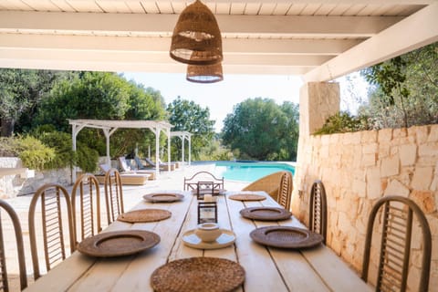 Patio, Garden, Dining area, Garden view, Pool view, Swimming pool