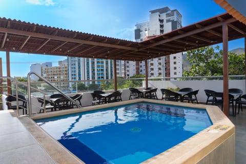 View (from property/room), Balcony/Terrace, Pool view, Swimming pool, Swimming pool