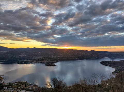 Natural landscape, Lake view, Sunset
