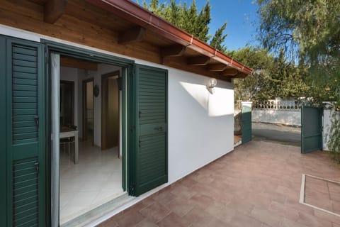 Property building, Patio