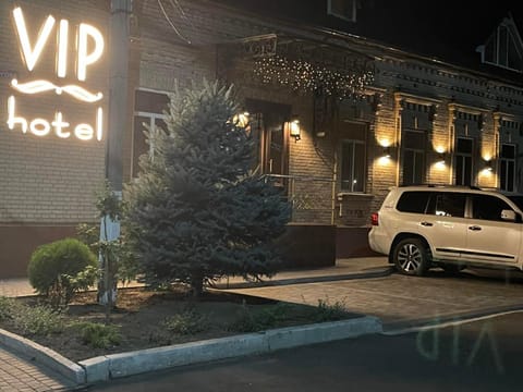Property building, Night, Street view, Parking