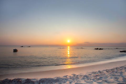 Natural landscape, Beach, On site, Sunrise