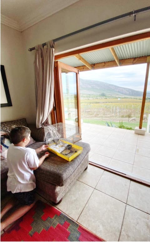 Natural landscape, Living room, Seating area, Mountain view