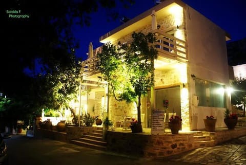 Facade/entrance, Sunset