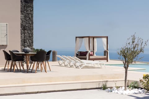 Patio, Facade/entrance, Garden, Balcony/Terrace, Garden view, Landmark view, Pool view, Sea view, Swimming pool